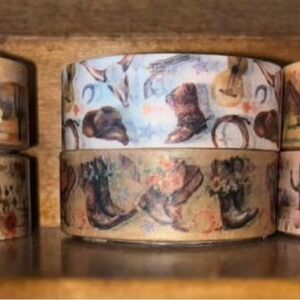 Western Themed Decorative Tape Set